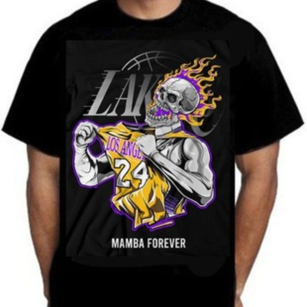 Lakers Basketball Mamba Forever T-shirt